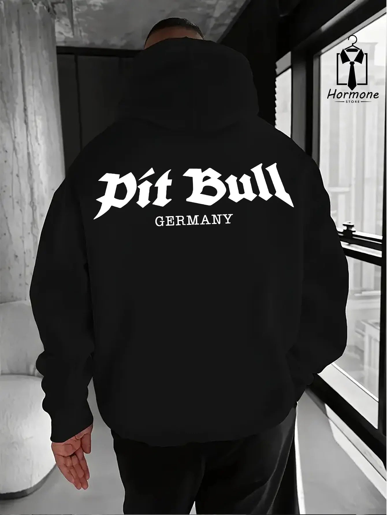 Sudadera con capucha de Pit Bull para hombre