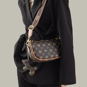 Luxury Design Shoulder Bag 2023 Fashion Women'S Pu Leather Crossbody Bag With Decorative Puppy Dog Shoulder Bag