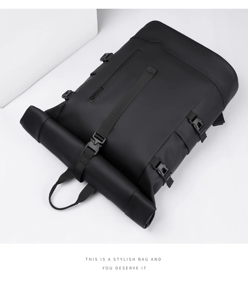 Sac à Dos Tendance Unisexe – Compartiment Laptop, Grande Capacité, Style Casual Premium - kadopascher