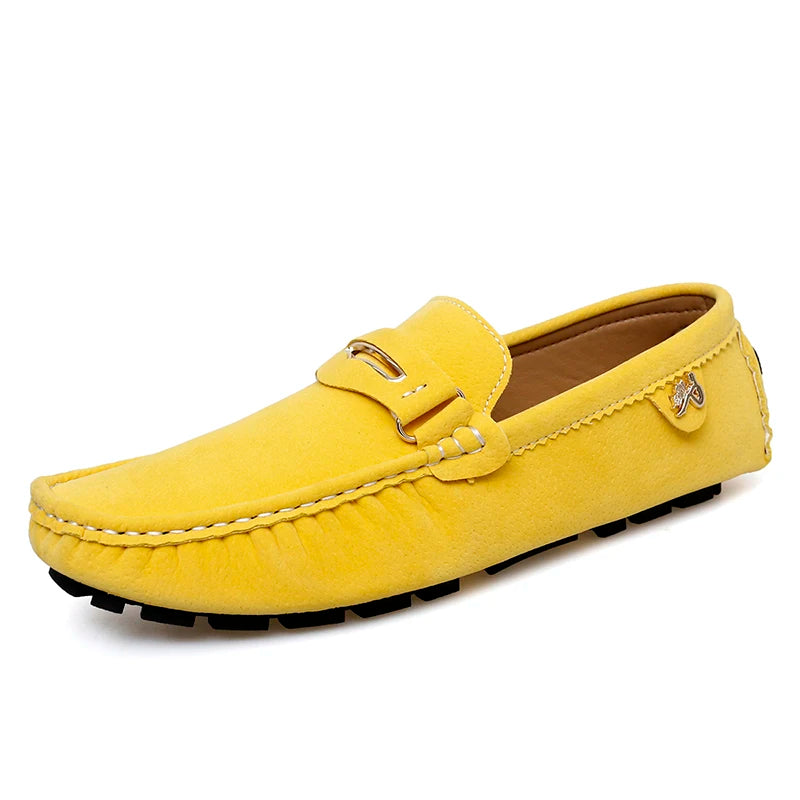 Chaussures Bateau Homme Style Britannique - Mocassins Slip-On Casual