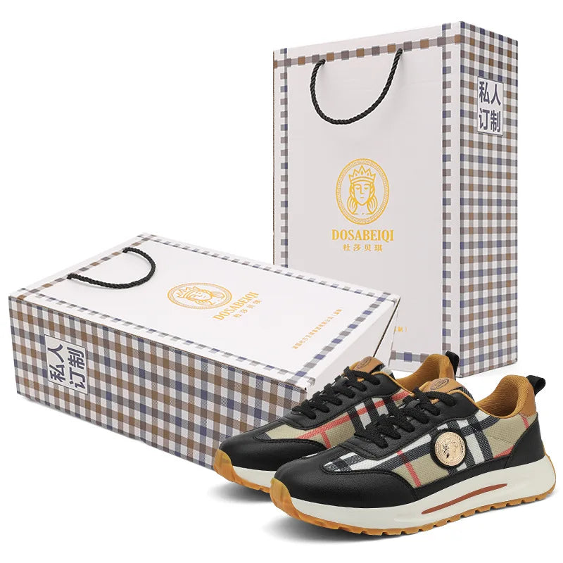 Chaussures Homme Sport Casual Respirantes - Semelle Caoutchouc Antidérapante