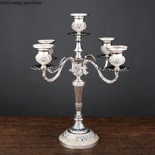 Chandelier / European Style Candle Holders Wedding Retro Household Western Food Romantic Candlelight Dinner