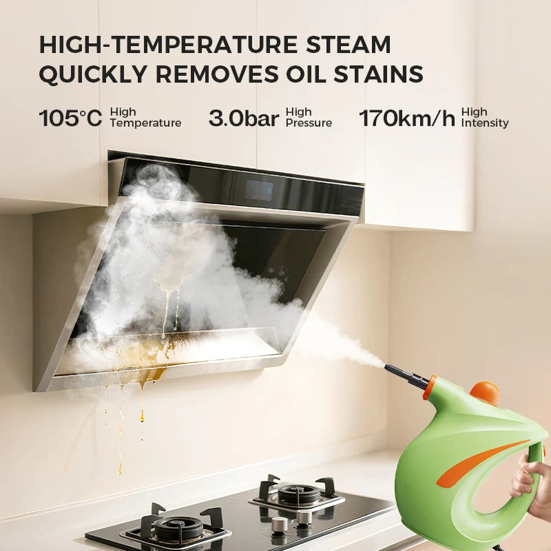 Nettoyeur Vapeur Haute Pression 1200W - Portable Multifonction Cuisine Auto Climatisation - kadopascher