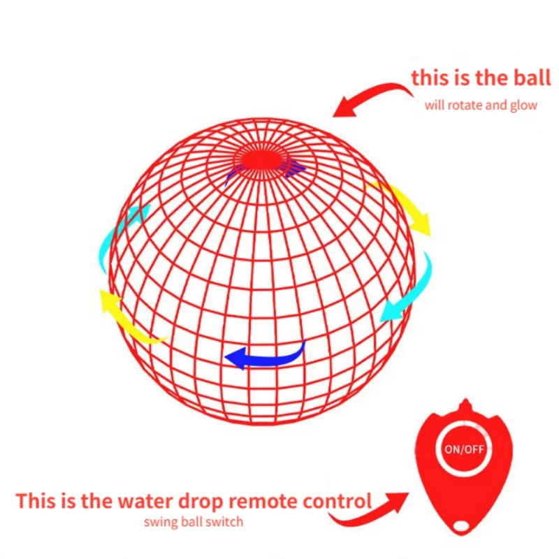 Magic Flying Ball Mini Toy Automatic Obstacle Avoidance UFO Boomerang Spinner Ball Toys for Adults Kids Gifts Christmas present - kadopascher