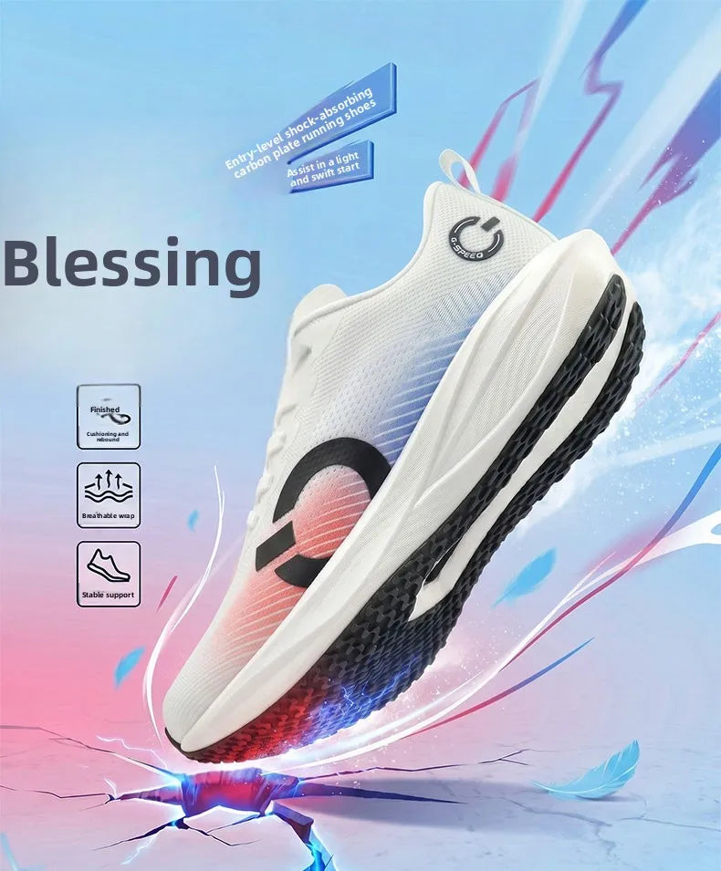 Chaussures Running Homme Plaque Carbone – Légères, Amorties & Antidérapantes