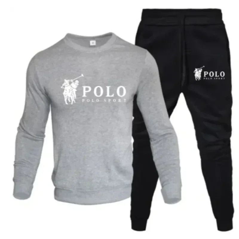 Ensemble Sportswear Homme 2 Pièces - Sweat Col Rond + Pantalon Jogging Confort - kadopascher