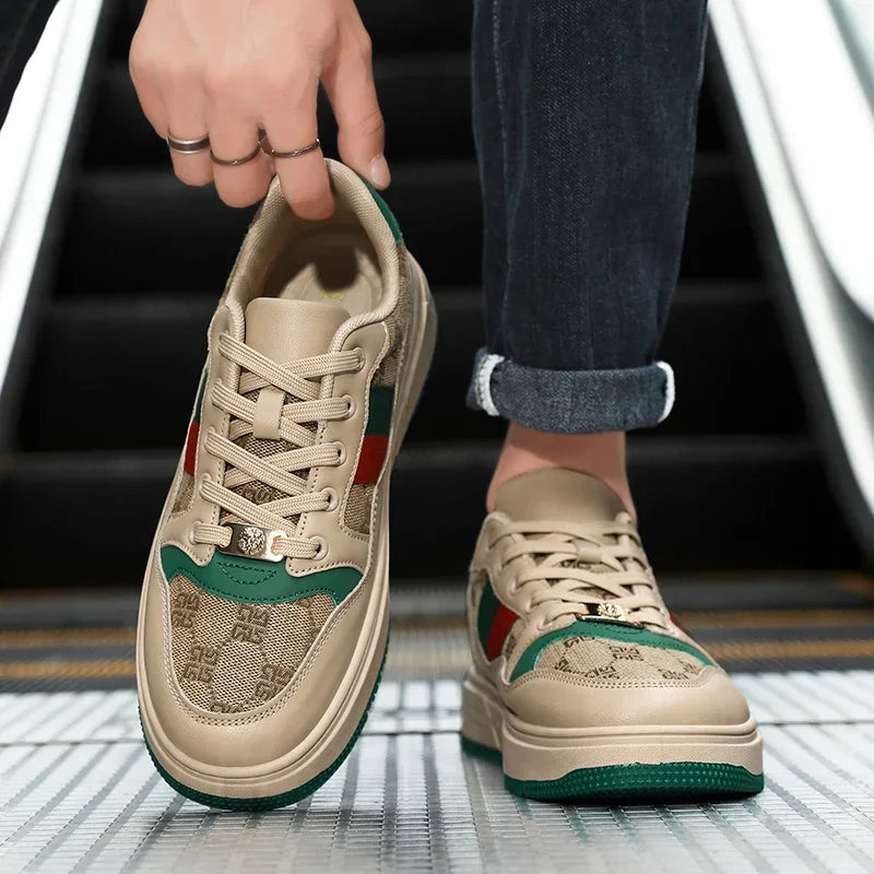 Sneakers Rétro Homme - Chaussures Sport Casual Vintage - kadopascher