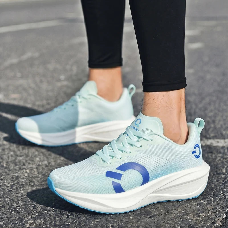 Chaussures Running Homme Respirantes – Mesh, Amorti EVA, Antidérapantes