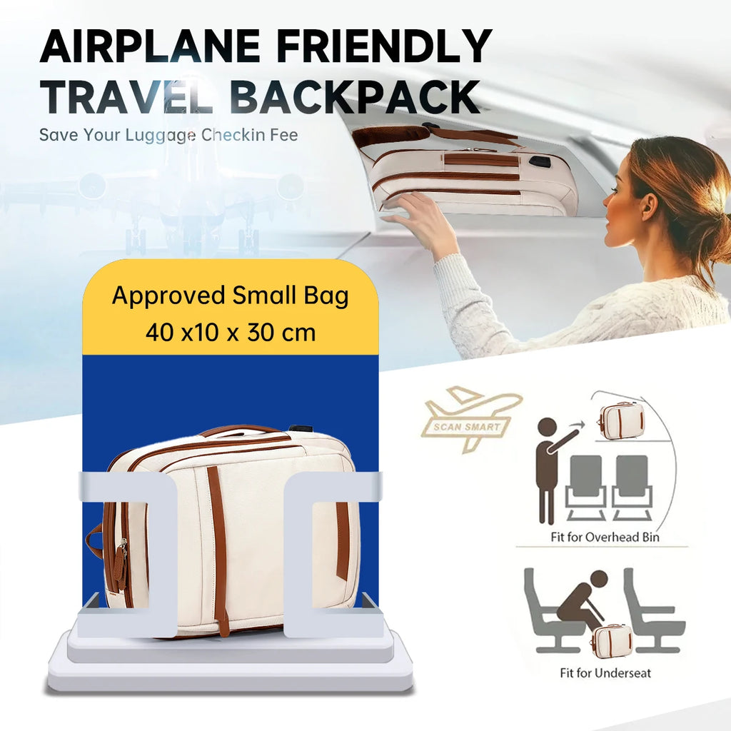 Sac à Dos USB Rechargeable Waterproof – Nylon Premium, Grande Capacité, Unisexe - kadopascher