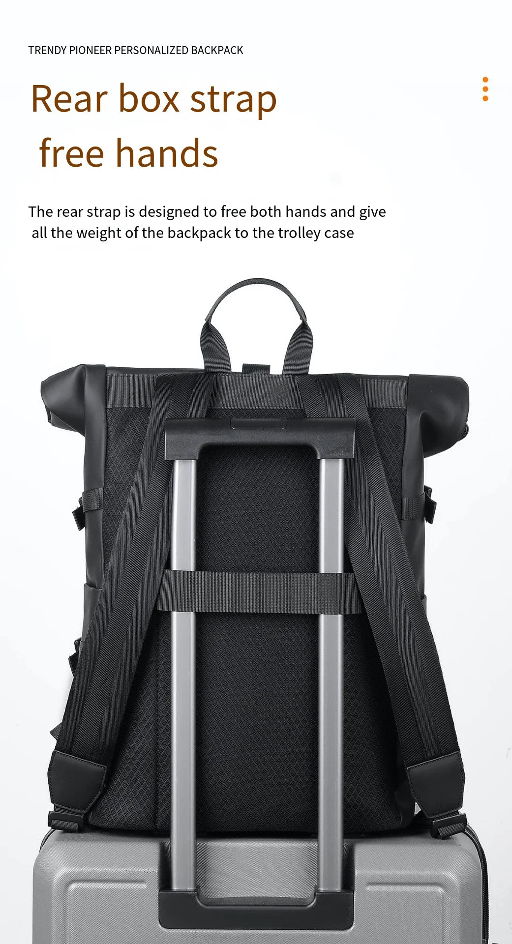 Sac à Dos Tendance Unisexe – Compartiment Laptop, Grande Capacité, Style Casual Premium - kadopascher
