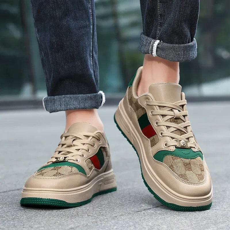 Sneakers Rétro Homme - Chaussures Sport Casual Vintage - kadopascher