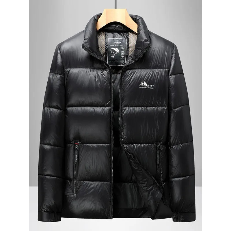 Chaqueta de plumón gruesa para hombre, invierno 2026