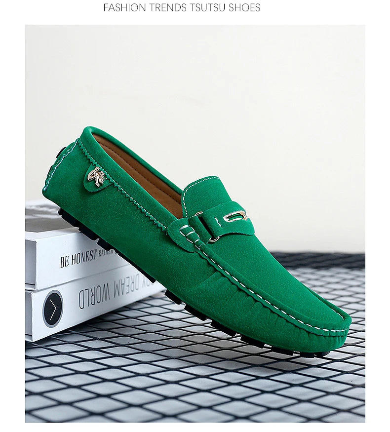 Chaussures Bateau Homme Style Britannique - Mocassins Slip-On Casual