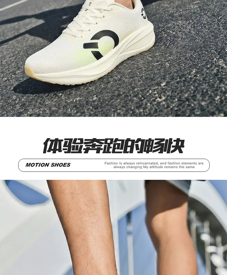 Chaussures Running Homme Respirantes – Mesh, Amorti EVA, Antidérapantes