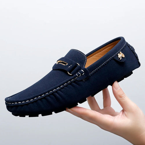 Chaussures Bateau Homme Style Britannique - Mocassins Slip-On Casual - kadopascher