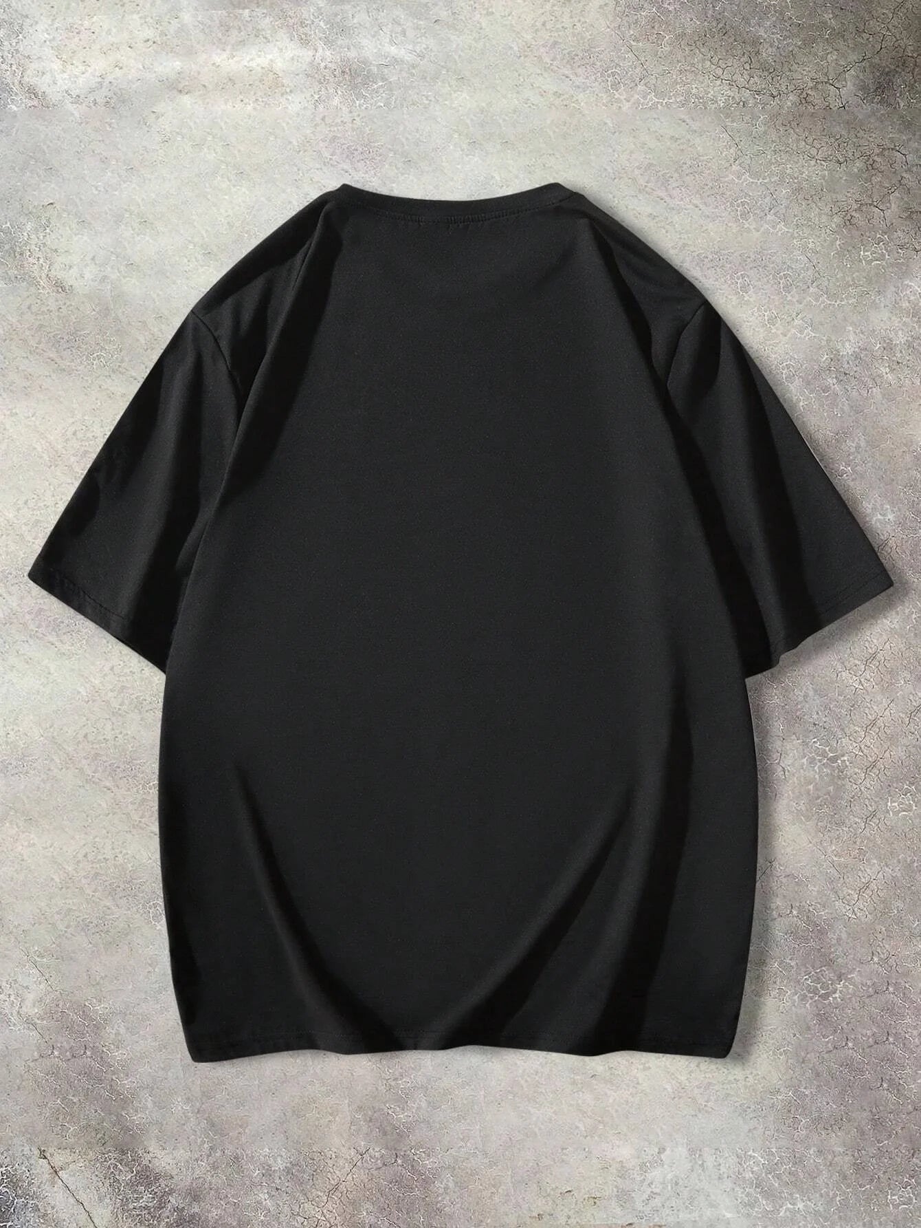 T-shirt homme collection 2025 chic et élégant 
100% pure cotton summer loose size BE KIND letter cartoon print casual comfortable round neck short sleeved T-shirt top - kadopascher