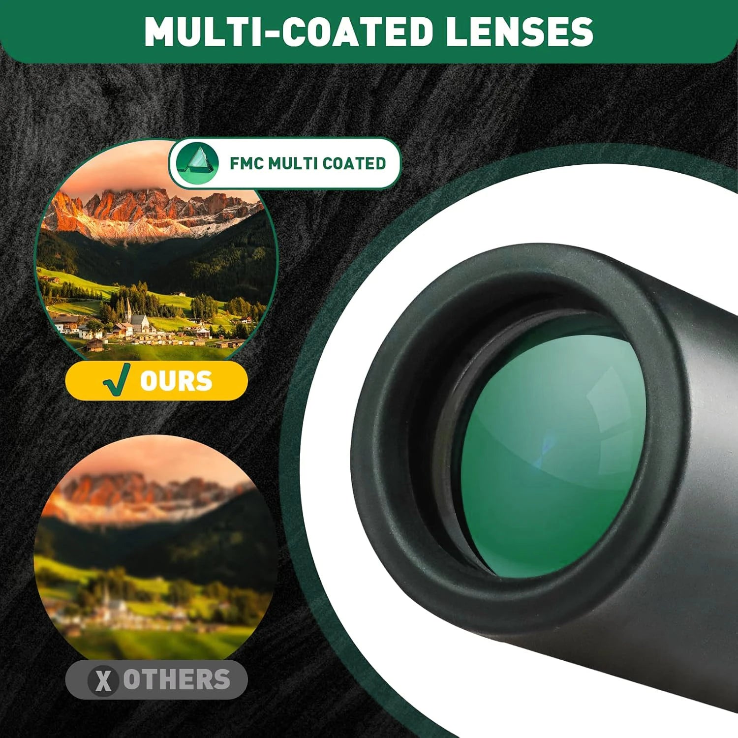 Télescope Monoculaire HD 2000X24 avec Adaptateur Smartphone - Observation Astronomique - kadopascher