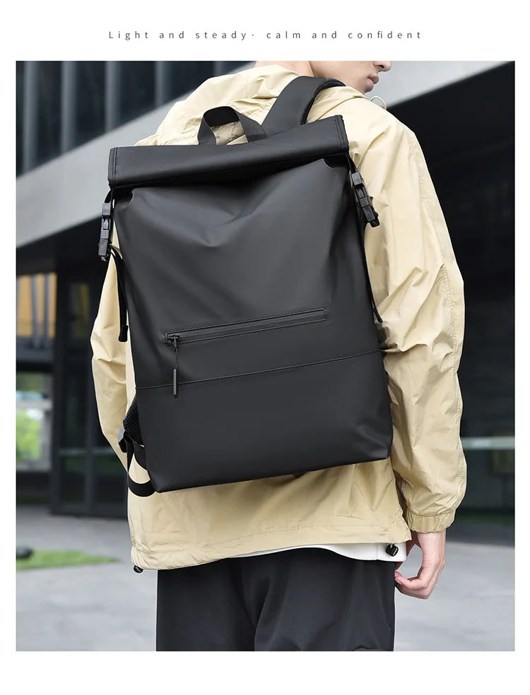 Sac à Dos Voyage Pliable Homme – Grande Capacité, Compartiment PC, Style Urbain - kadopascher