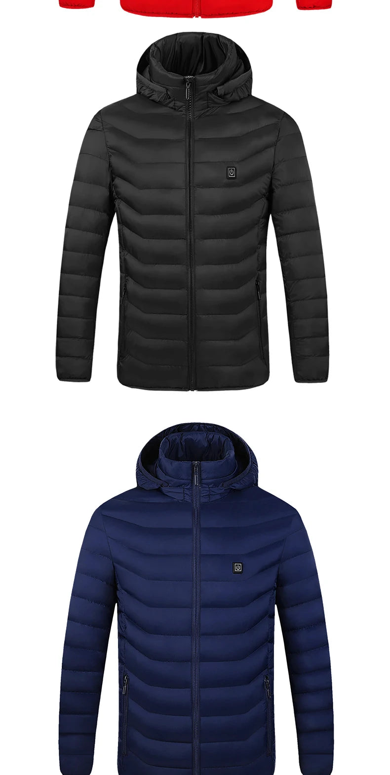 Chaqueta térmica de invierno TODWARM 21 Zone USB para hombre y mujer
