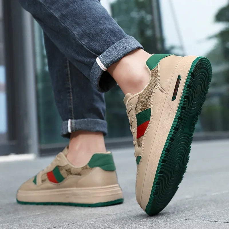 Sneakers Rétro Homme - Chaussures Sport Casual Vintage - kadopascher