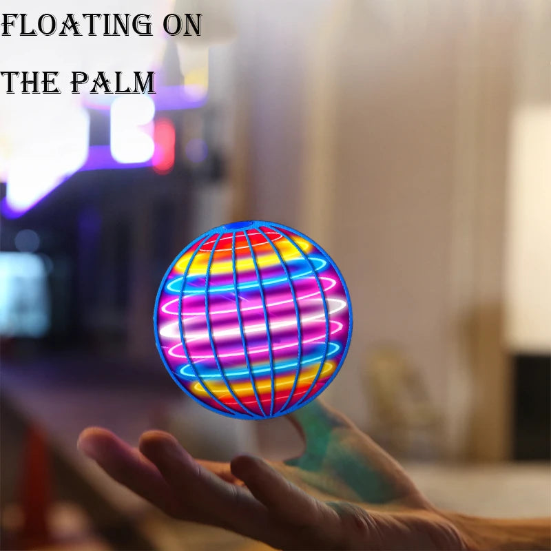 Magic Flying Ball Mini Toy Automatic Obstacle Avoidance UFO Boomerang Spinner Ball Toys for Adults Kids Gifts Christmas present - kadopascher