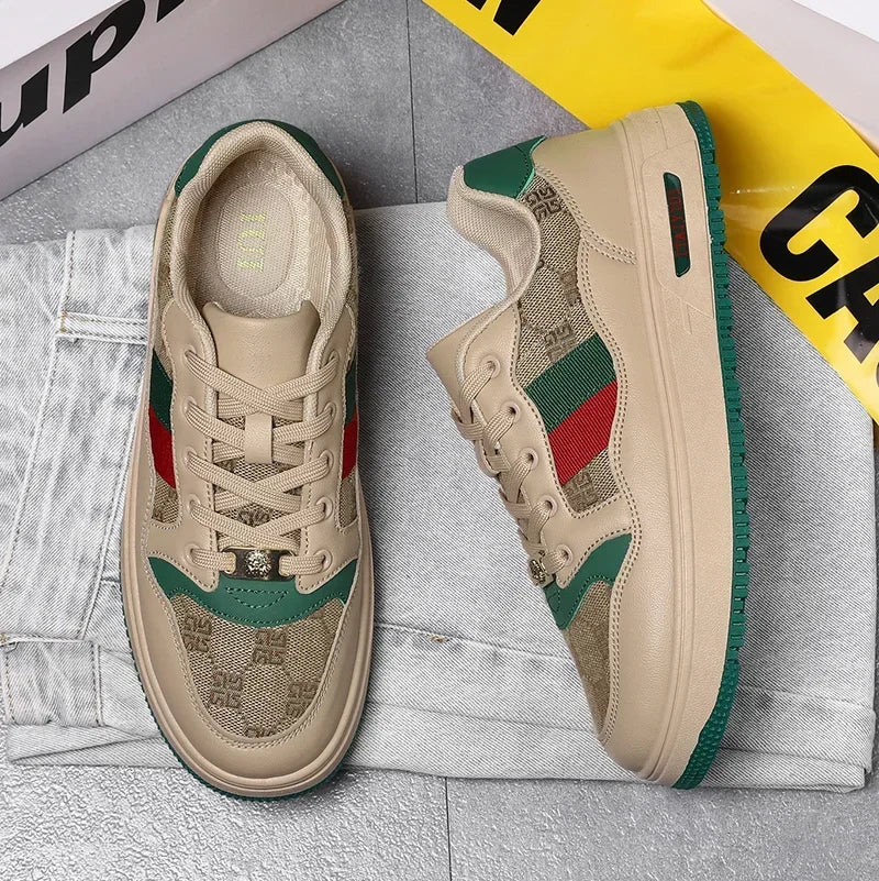 Sneakers Rétro Homme - Chaussures Sport Casual Vintage - kadopascher