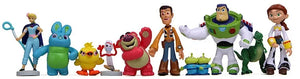 Disney 7PCS Toy Story 4 Action Figures Toys Woody Jessie Buzz Lightyear Forky Pig Bear Figura Model Doll Figurine Kids Boy Gifts - kadopascher