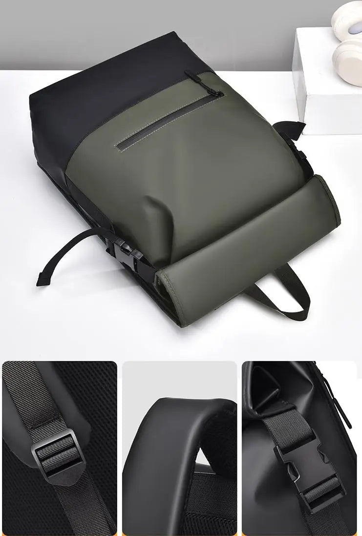 Sac à Dos Voyage Pliable Homme – Grande Capacité, Compartiment PC, Style Urbain - kadopascher