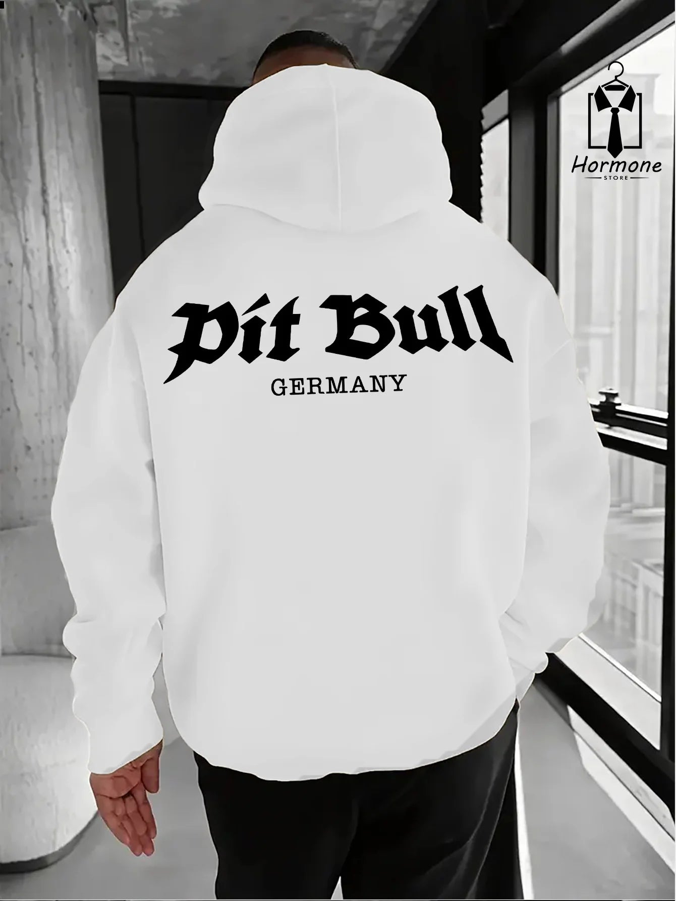 Sudadera con capucha de Pit Bull para hombre