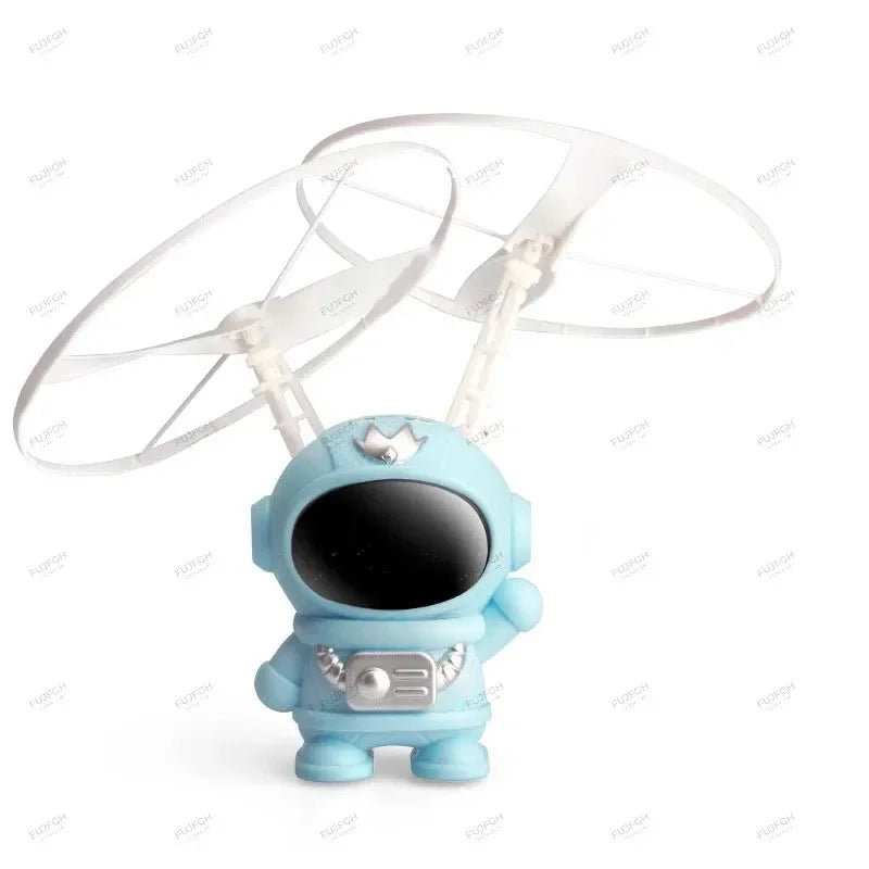 Robot Astronaute Volant Lumineux Lévitation UFO - Jouet Interactif LED - kadopascher