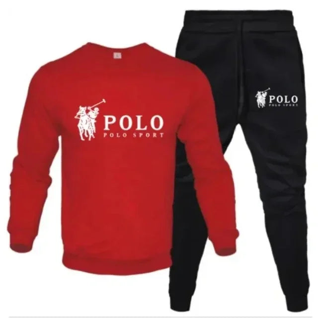 Ensemble Jogging Homme Automne Hiver - Sweat Col Rond + Pantalon Sport Casual - kadopascher