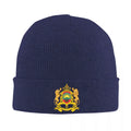 Morocco Of Arms Winter Beanie - Warm Unisex Patriot Beanie