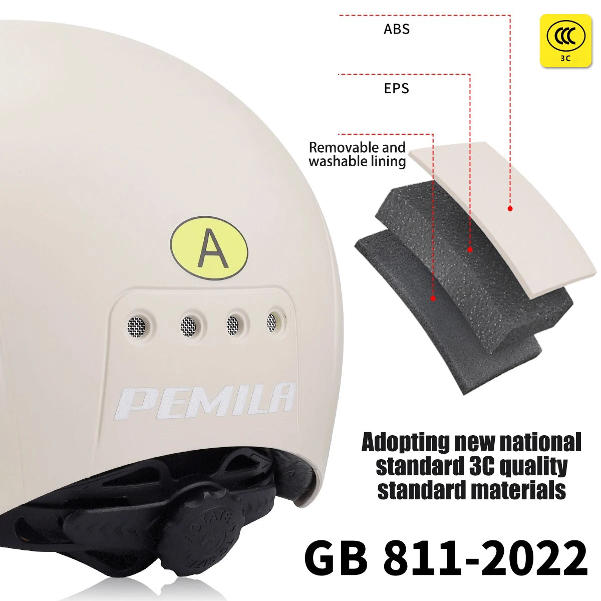 Casque Vélo PEMILA V-08T avec Lunettes HD Intégrées – Protection 4 Saisons | MTB Route E-Bike - kadopascher