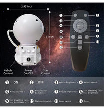 Projecteur LED univers ciel étoilé etc.. / Night Light Starry Sky Astronaut Porjectors - kadopascher