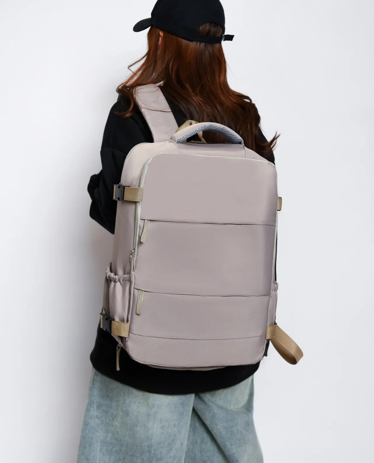 Couples Leisure Lightweight Backpack Travel Backpack Female New Backpack Student Schoolbag Large Capacity Travel Commuter Luggag - kadopascher