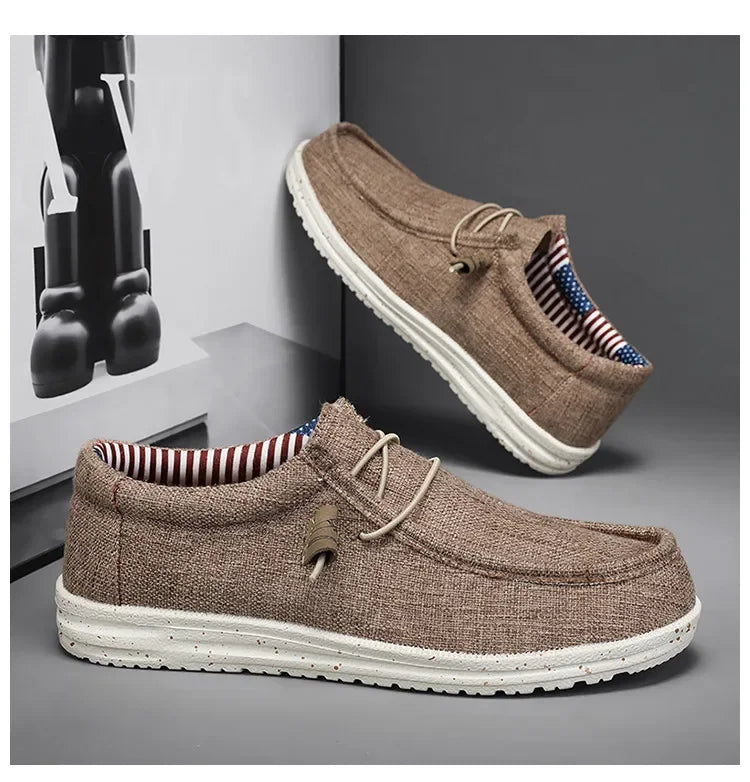 Chaussures bateaux été en toile collection 2025
Men 2024 New Leisure Sneakers Spring Summer - kadopascher