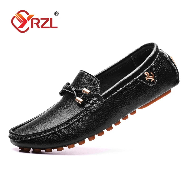Mocassins Homme Sans Lacets – Chaussures Plates Respirantes & Confortables | Tailles 37-48 | Blanc, Noir, Bleu, Marron