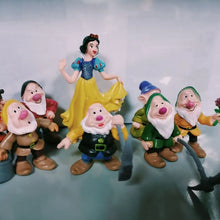8Pcs/Set Disney Figure Toy Movie Snow White And The Seven Dwarfs Action Figures Doll Model Collection Decoration - kadopascher