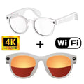 Lunettes Connectées Caméra 4K – Photos, Vidéos, Traduction IA, Appels Bluetooth