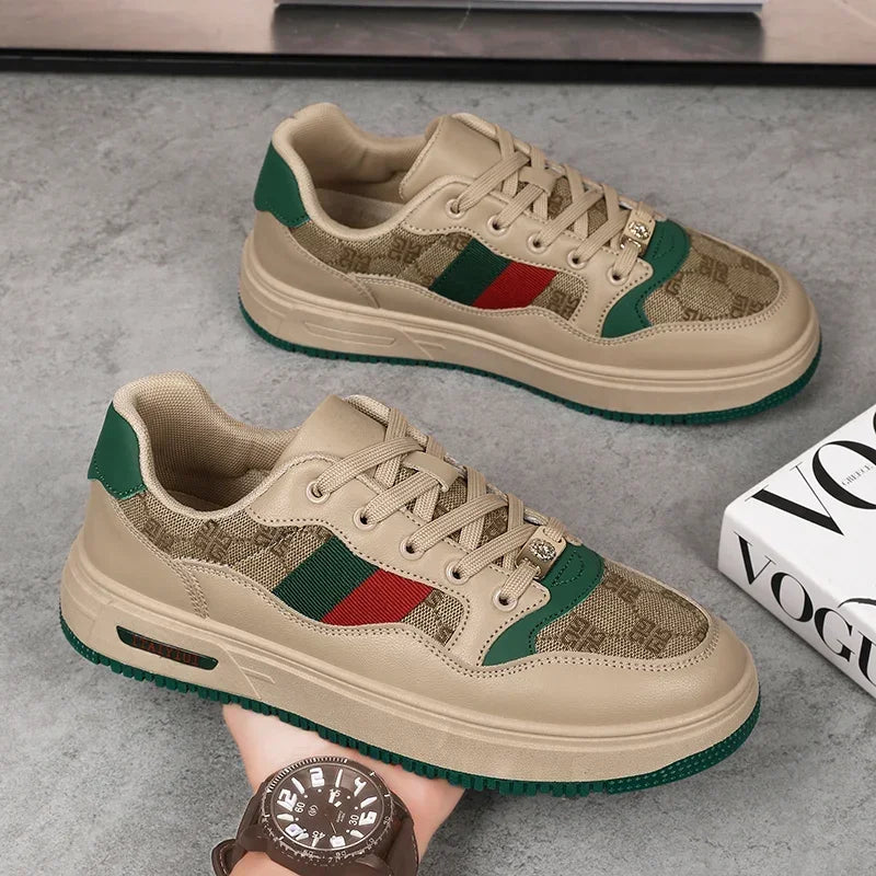 Sneakers Rétro Homme - Chaussures Sport Casual Vintage - kadopascher