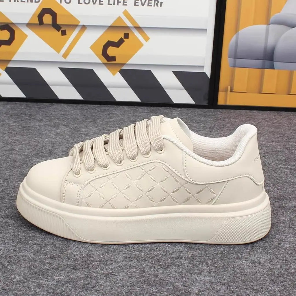 Chaussures Plateforme Homme Automne 2025 – Sport Casual Confortables | Cuir PU EU 38-48 - kadopascher