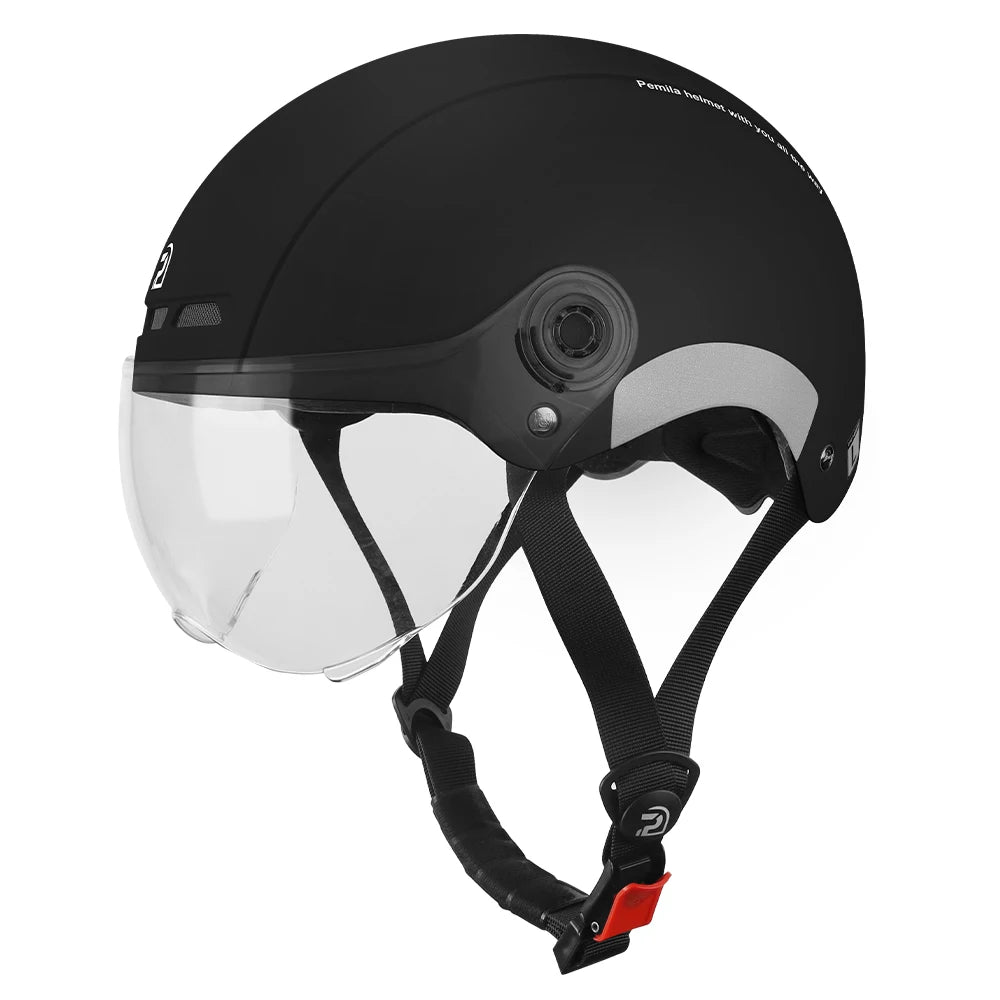 Casque Vélo PEMILA V-08T avec Lunettes HD Intégrées – Protection 4 Saisons | MTB Route E-Bike - kadopascher