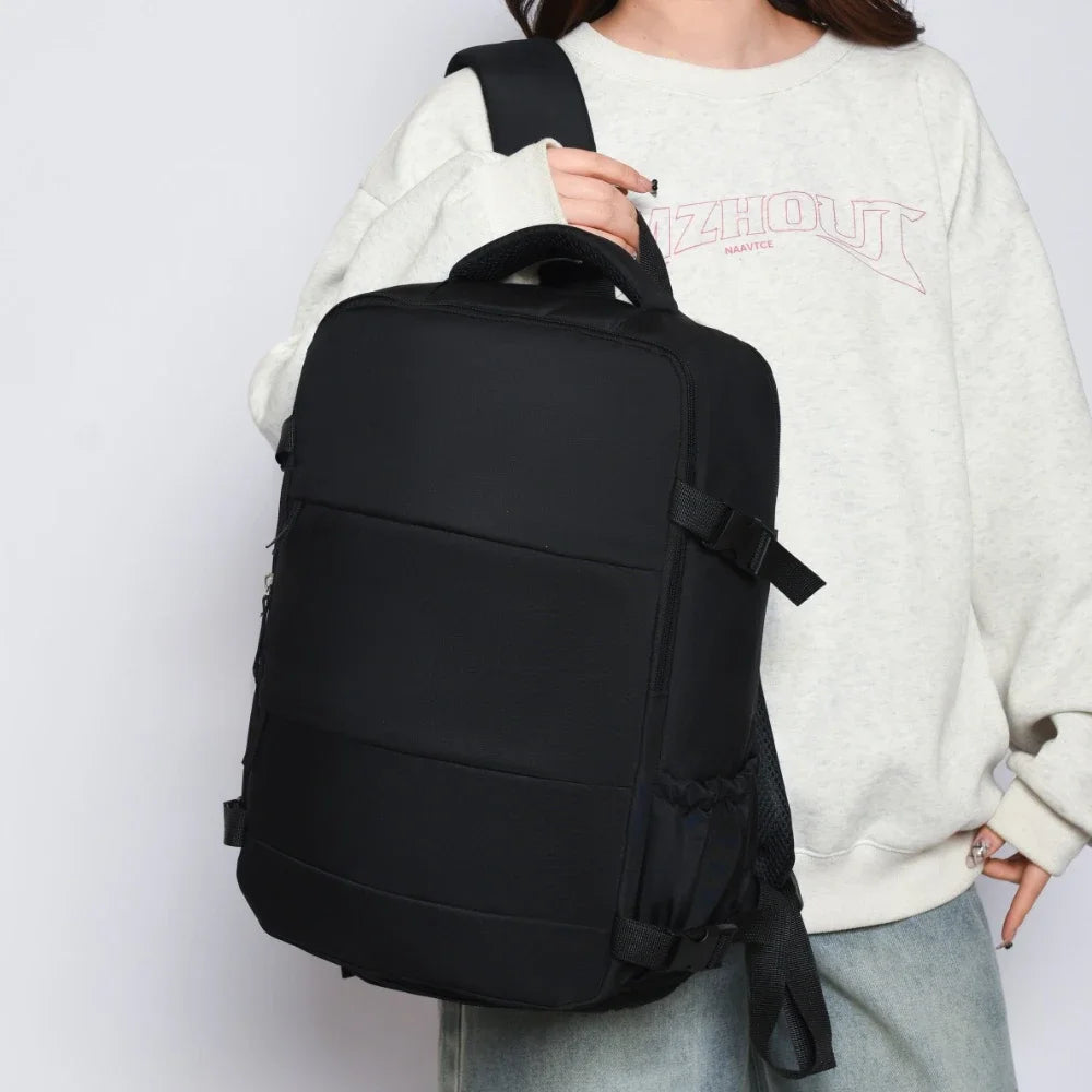 Couples Leisure Lightweight Backpack Travel Backpack Female New Backpack Student Schoolbag Large Capacity Travel Commuter Luggag - kadopascher