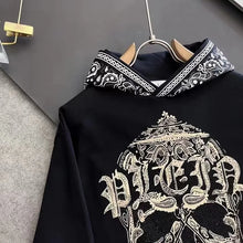 Survetement Philipp Plein Rhinestones Skulls Tracksuits 100%Cotton Streetwear Couple Hoody Men's Clothing Fashion 2024 Winter Diamond