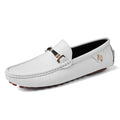 Mocassins Homme Sans Lacets – Chaussures Plates Respirantes & Confortables | Tailles 37-48 | Blanc, Noir, Bleu, Marron - kadopascher