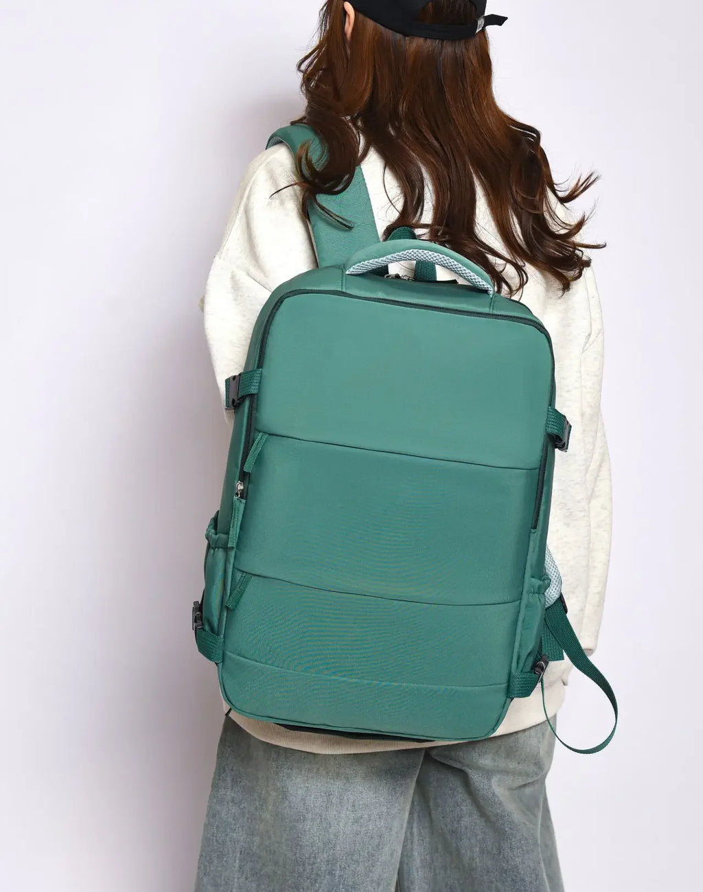 Couples Leisure Lightweight Backpack Travel Backpack Female New Backpack Student Schoolbag Large Capacity Travel Commuter Luggag - kadopascher
