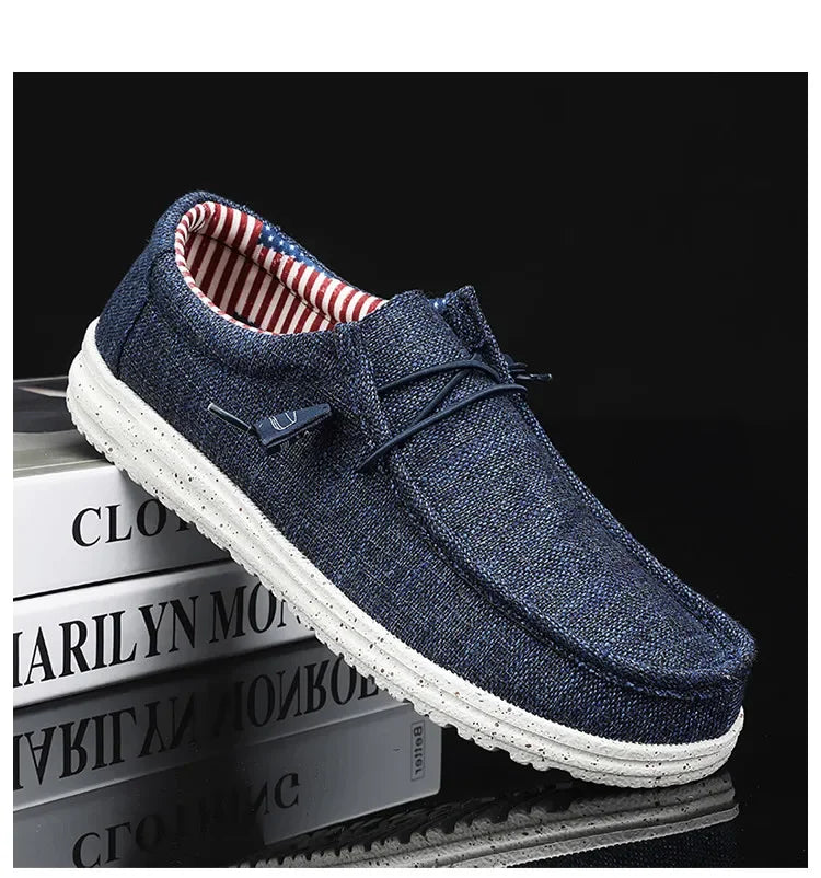 Chaussures bateaux été en toile collection 2025
Men 2024 New Leisure Sneakers Spring Summer - kadopascher