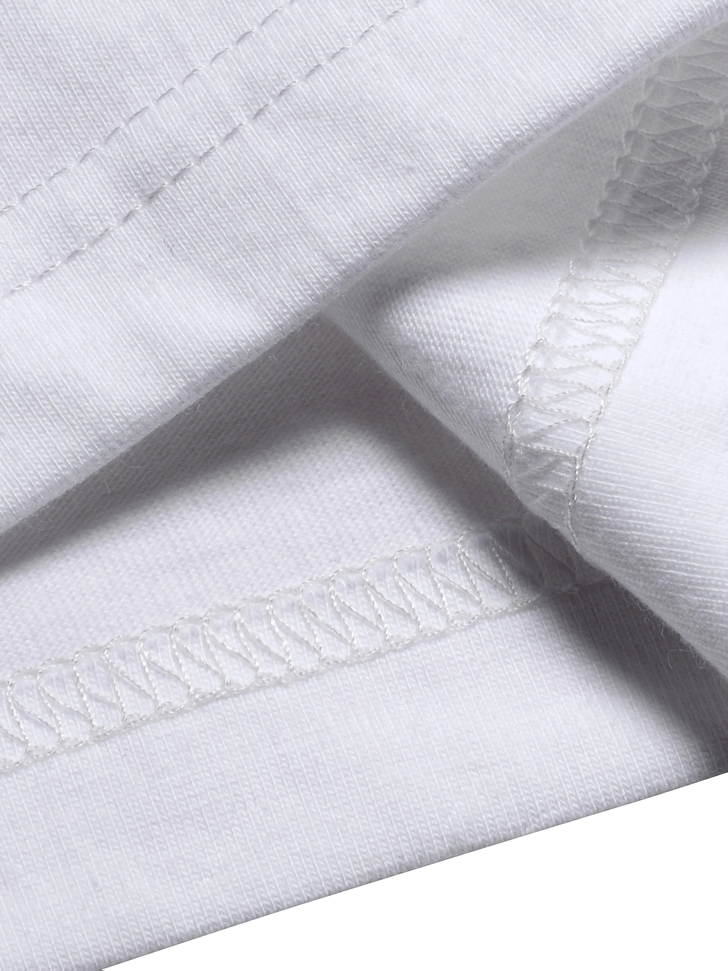 T-shirt homme collection 2025 chic et élégant 
summer 100% pure cotton fashionable casual loose black rabbit cartoon pattern printed round neck short sleeved T-shirt top - kadopascher