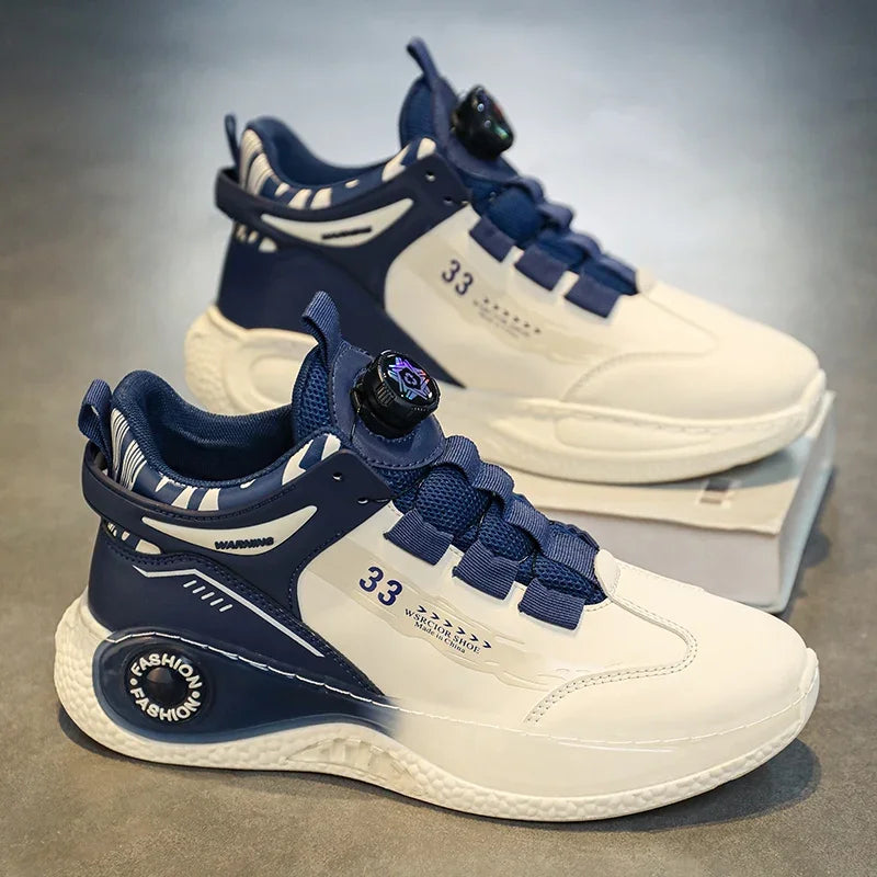 Baskets Homme Boucle Rotative - Sneakers Outdoor Antidérapantes Durables