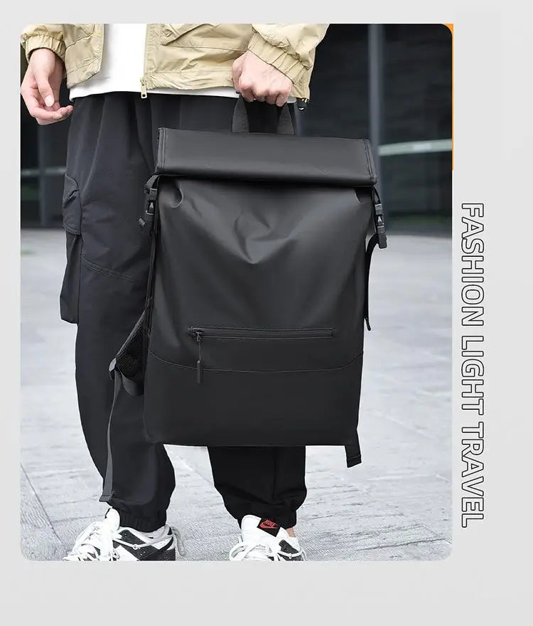 Sac à Dos Voyage Pliable Homme – Grande Capacité, Compartiment PC, Style Urbain - kadopascher